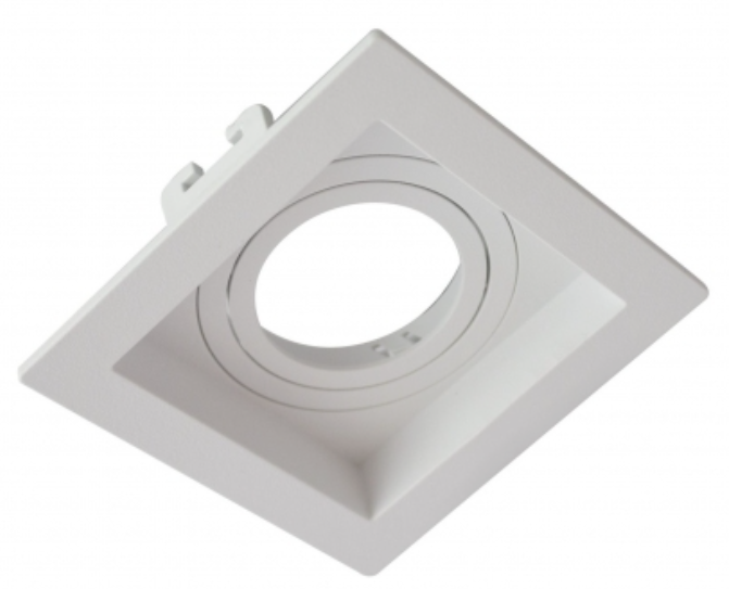 Spot Embutir Save Energy Recuado MR11 Branco 70x70x35mm LE-330.082
