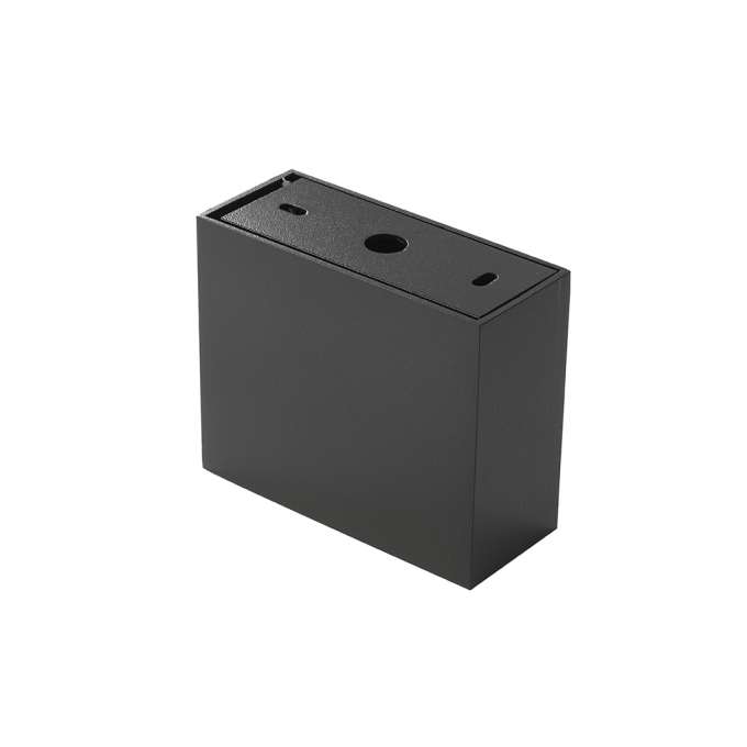  Spot Sobrepor Nordecor Downlight Powerus 3 Focos 6 watts 4000K Preto IRC90 35° Bivolt 84x36x70mm 6805