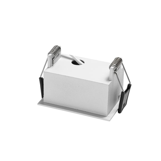 Embutido Nordecor Downlight Powerus Direcionável 2 Focos 4 watts Branco 3000K IRC90 35° Bivolt 70x52x46mm 6729
