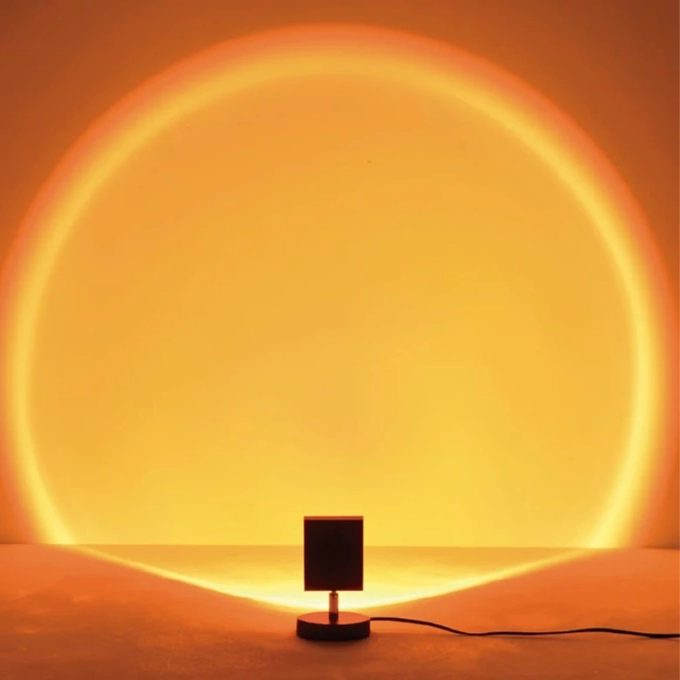 Abajur Skylight Sunset Preto 7 watts 2200K Bivolt 160mm SKY-3069AB