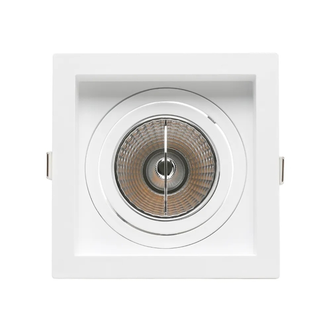 Spot Embutir Save Energy Recuado AR70 Branco 130x130x35mm LE-330.064