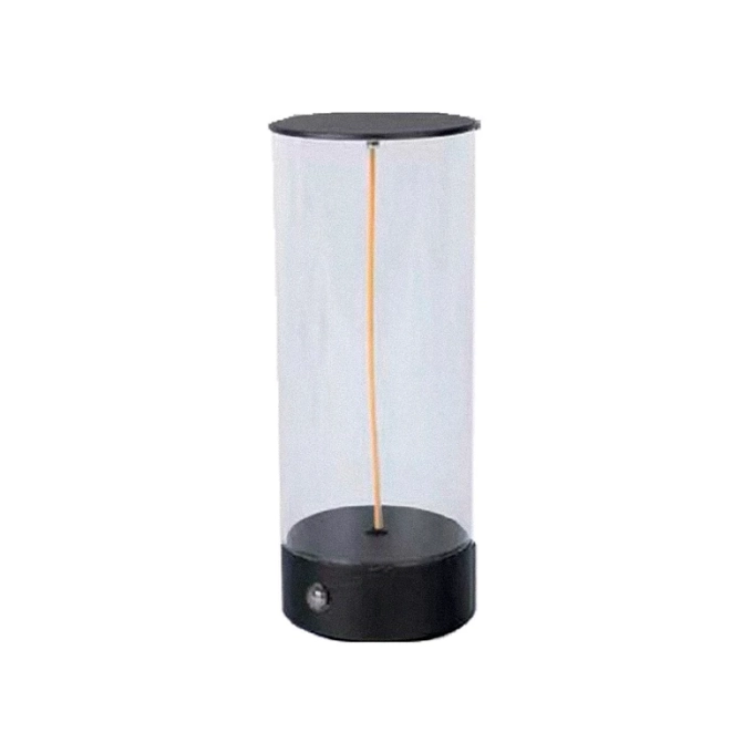 Abajur Skylight Piha Preto 5 watts 3000K Bivolt Ø50x240mm SKY-3128AB-PT