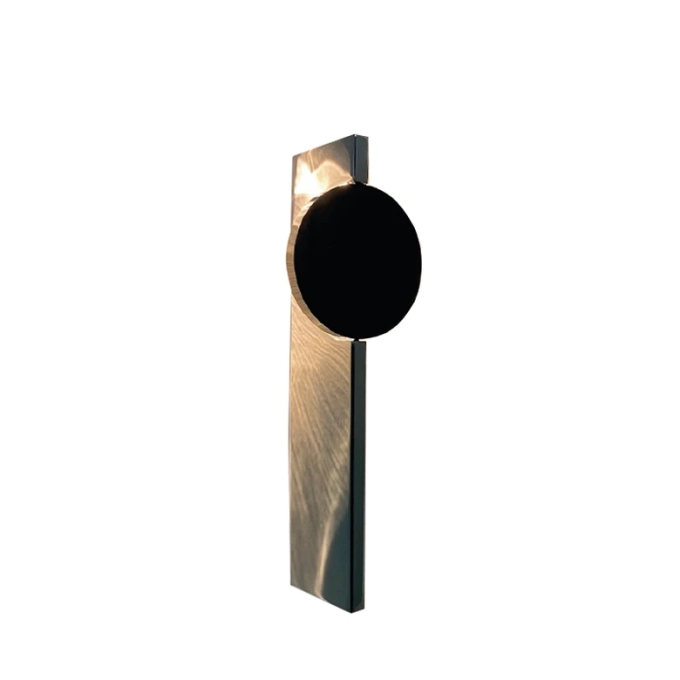 Arandela Skylight Move Cromado e Preto 3 watts 2200K Bivolt 80x330mm SKY-4087AR