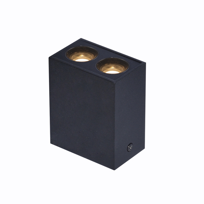  Spot Sobrepor Nordecor Downlight Powerus 2 Focos 4 watts 4000K Preto IRC90 35° Bivolt 55x36x70mm 6803
