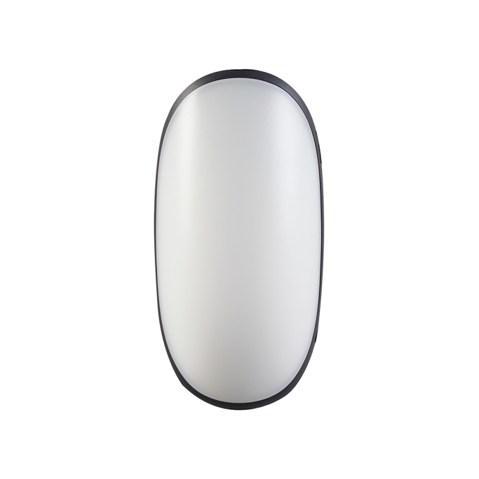 Arandela Nordecor Pako 7 watts 3000K Preto IP65 172x86x75mm Bivolt 2852