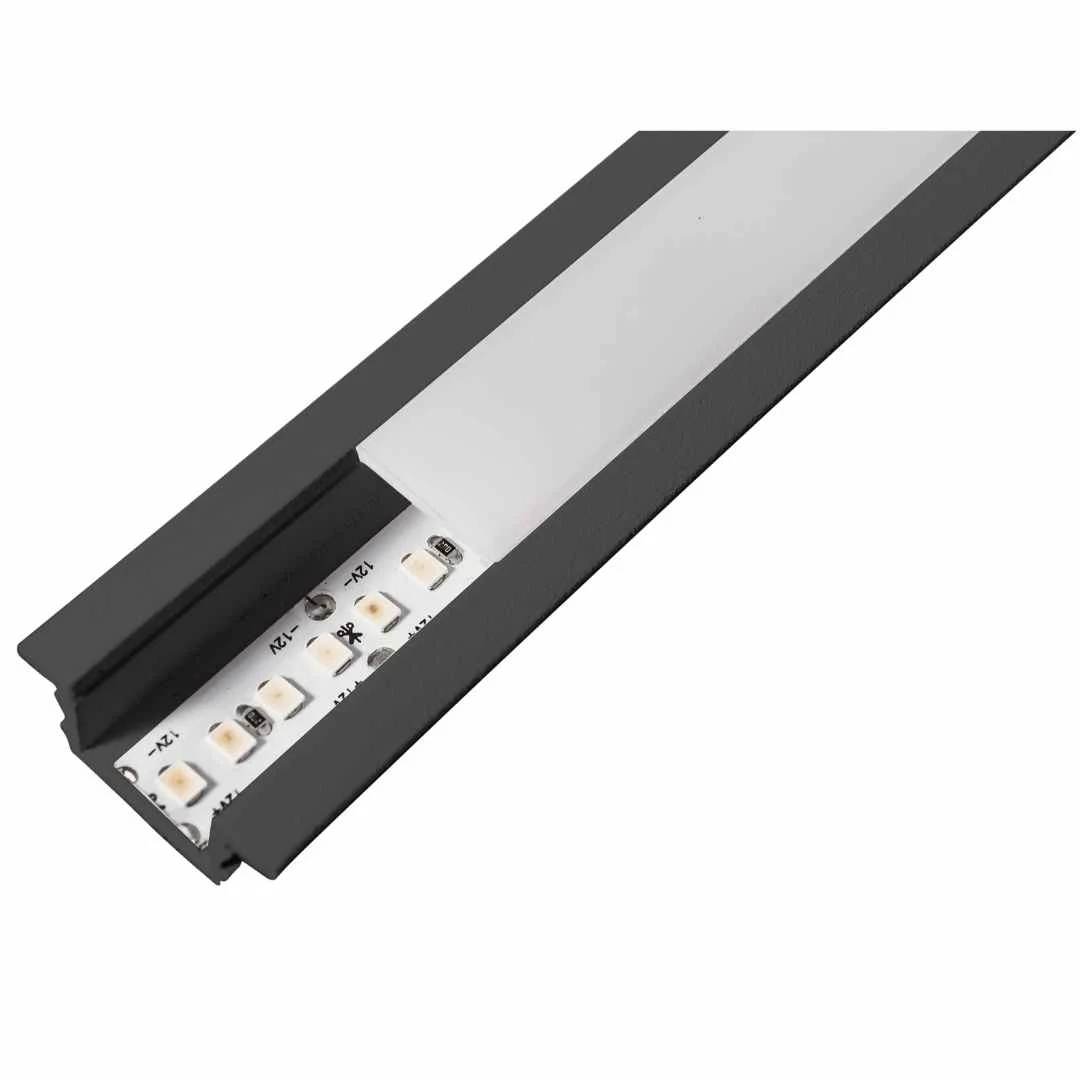 Sistema Linear Usina Embutir Wood (Somente Perfil) 28x11x2000mm 30685/2000