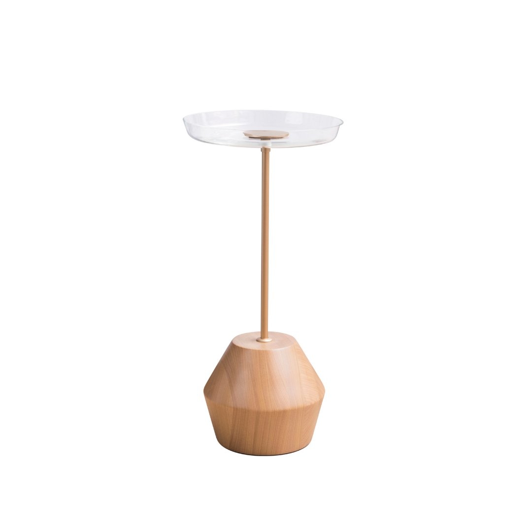 Mesa Madelustre Lateral Fler Natural 650mm 3408NA/CR