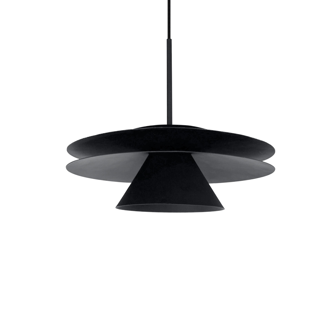 Pendente Itamonte Tutu 1L GU10 MR16 Ø400x140mm 538