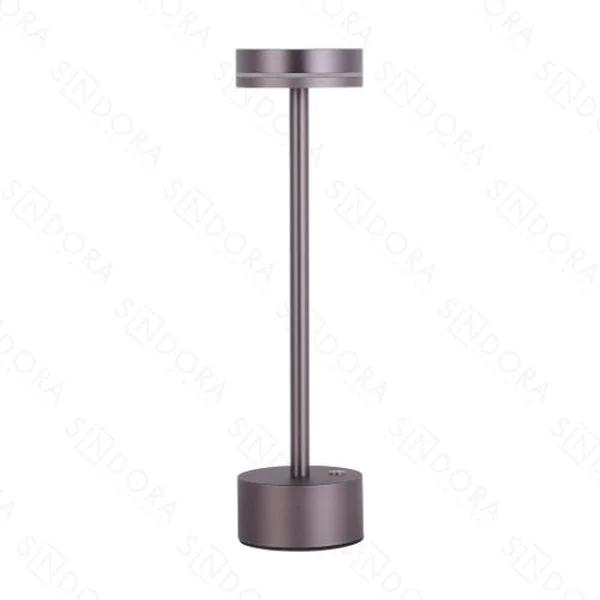Abajur Sindora com USB Marrom 2 watts 3000K 4000K 6000K Dimerizável Ø80x310mm DCT02964