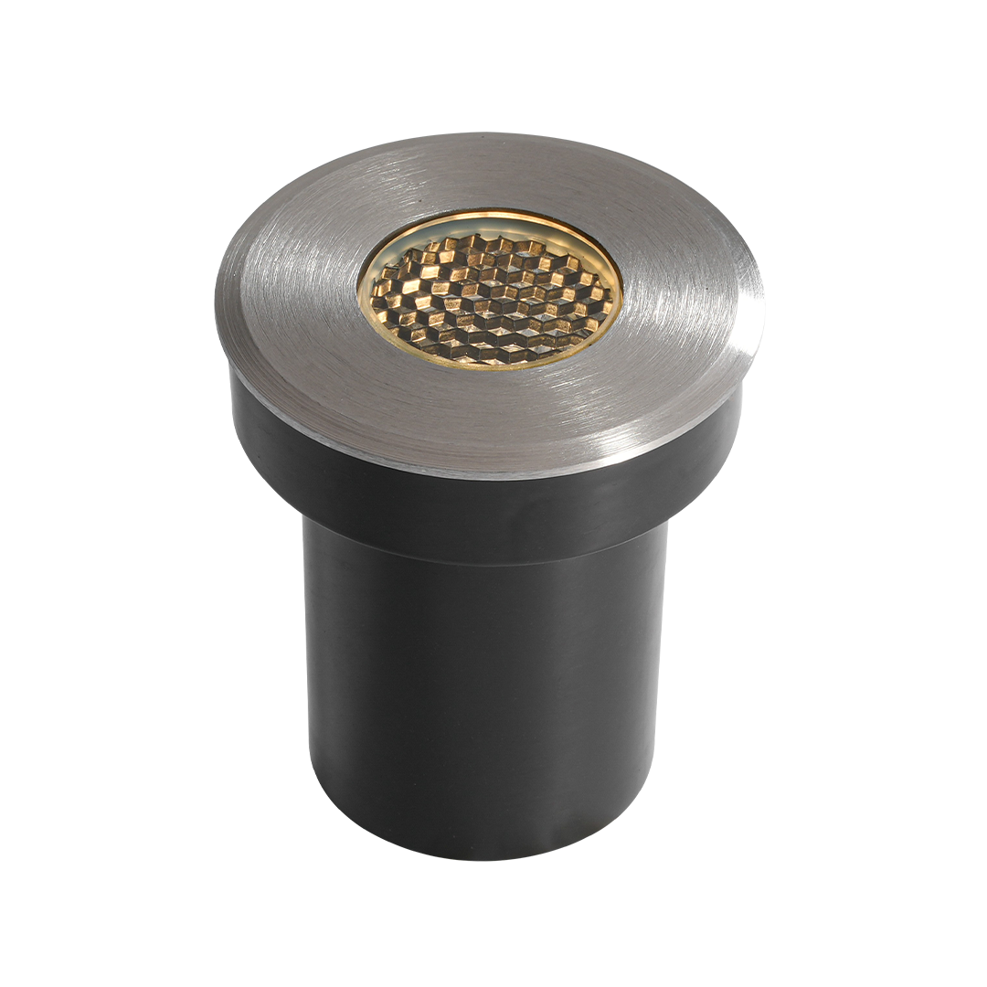 Embutido de Solo Nordecor Senf 5 watts 12° 2700K IP67 Inox Bivolt IRC90 Ø65x75mm 6842