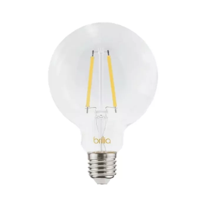 Lâmpada Brilia G95 Filamento 4,5 watts Âmbar Bivolt 280° Ø95x140mm 304086
