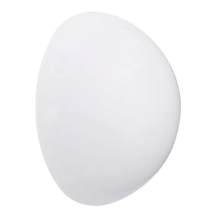 Arandela Madelustre Cogumelo Vidro Leitoso Brilho 1L G9 Ø200x100mm 3233