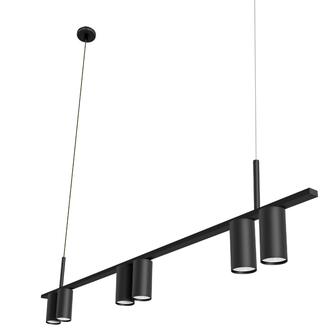 Pendente Itamonte Tubus B7 6L GU10 MR16 1200x110mm 567