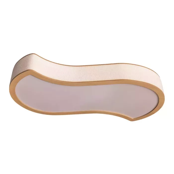 Plafon Madelustre Orgânico Palha Sintética 20 watts 3000K 1000x320mm 3421NA/87