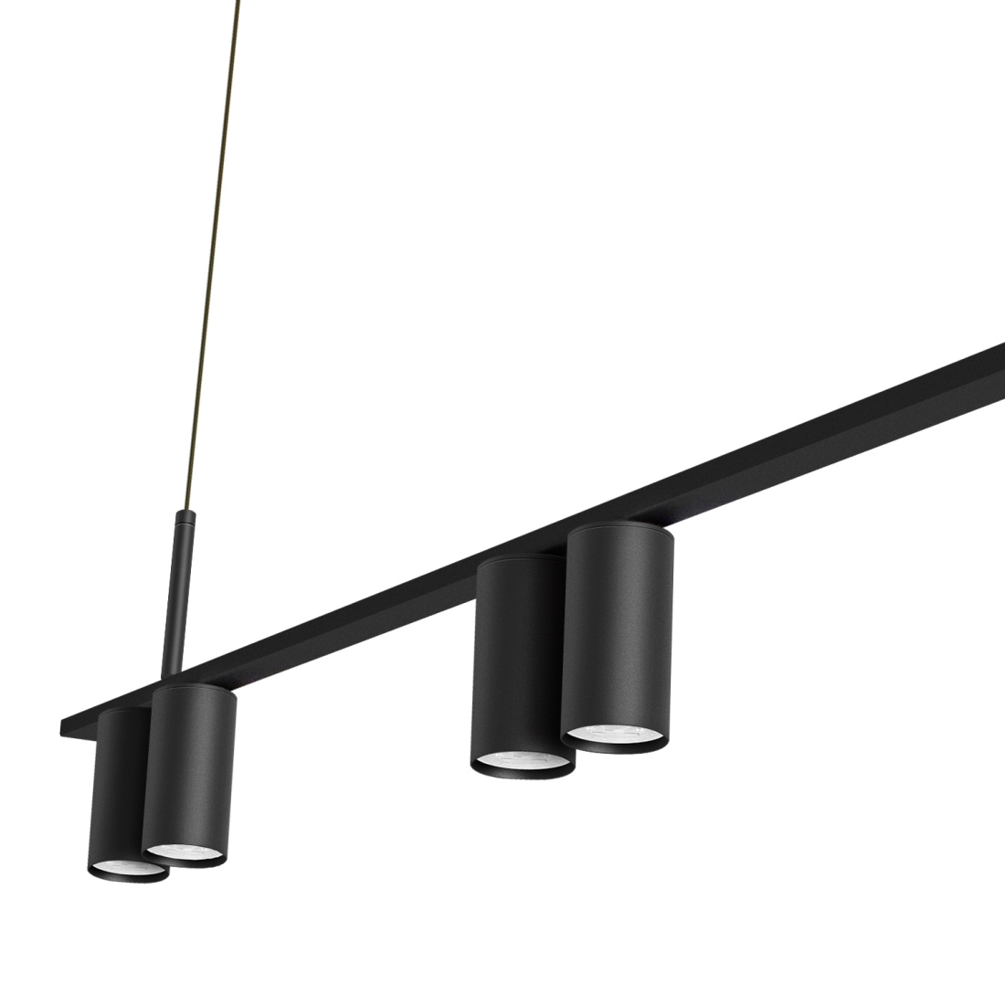 Pendente Itamonte Tubus B7 6L GU10 MR16 1200x110mm 567