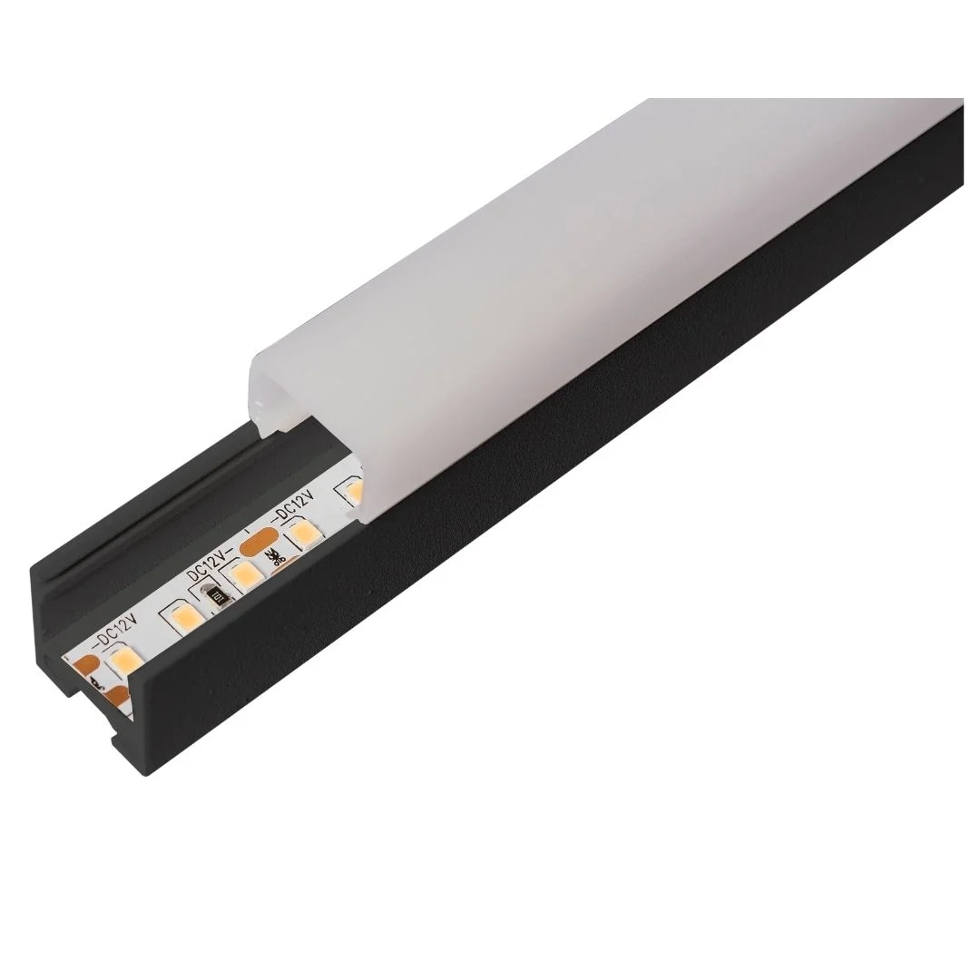 Sistema Linear Usina Sobrepor Tênue (Somente Perfil) 18,5x29x2500mm 30655/2500