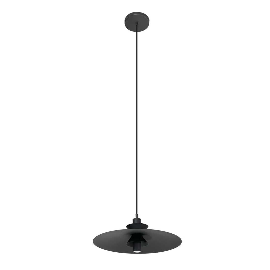 Pendente Itamonte Guanumbi 1L GU10 MR11 Ø400x160mm 542
