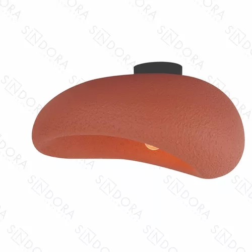 Plafon Sindora 1L E27 Metal Resina Terracota 270X360X520mm DCX02651