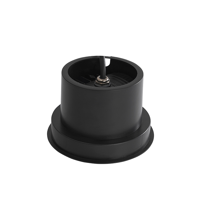 Embutido de Solo Nordecor Senf 20 watts 12° 2700K IP67 Preto Bivolt Ø133x100mm 6846