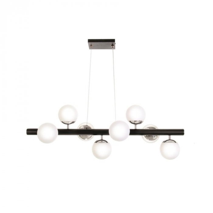 Pendente Old Artisan Jabuticaba Globo Ø120mm 8L G9 1200mm PD-5208/8 