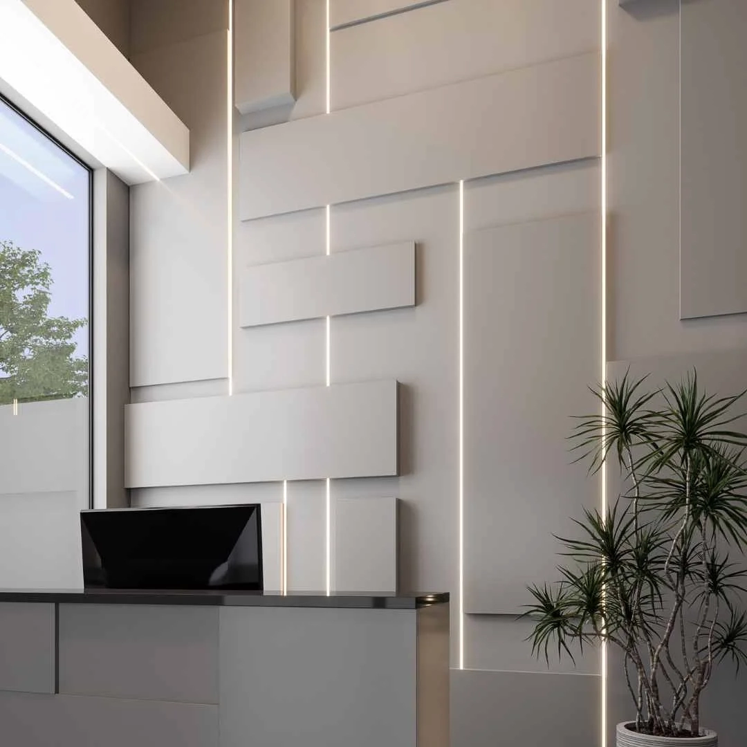 Sistema Usina Linear Embutir Ken (Somente Perfil) 22x11x1000mm 30855/1000