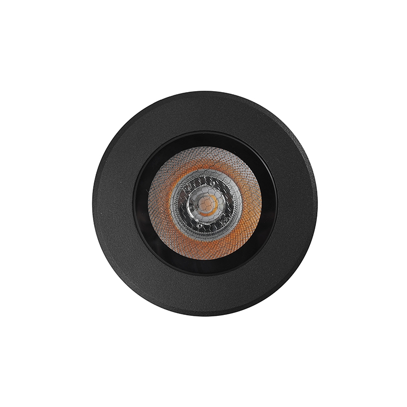 Embutido de Solo Nordecor Senf 20 watts 12° 2700K IP67 Preto Bivolt Ø133x100mm 6846