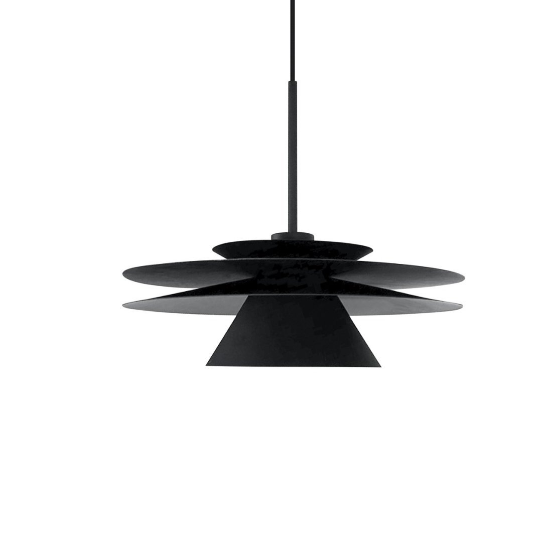 Pendente Itamonte Tutu 1L GU10 MR16 Ø400x140mm 538