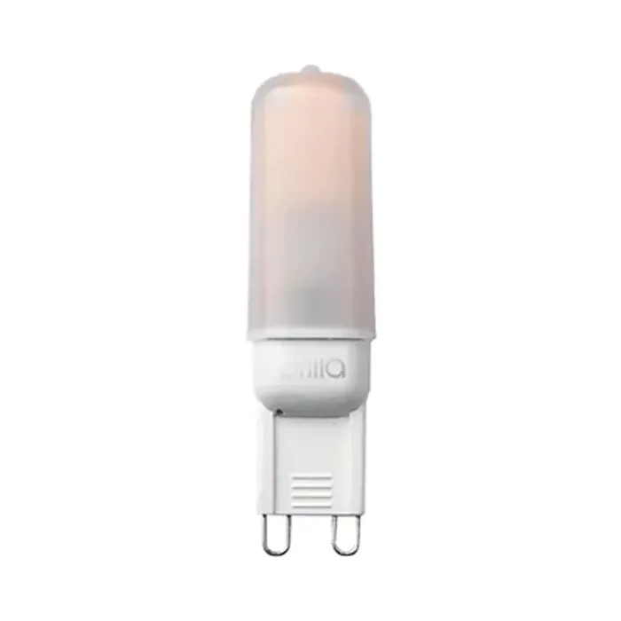 Lâmpada Led Brilia Mini G9 3 watts 3000K 300° 127V Ø17x63mm 314375