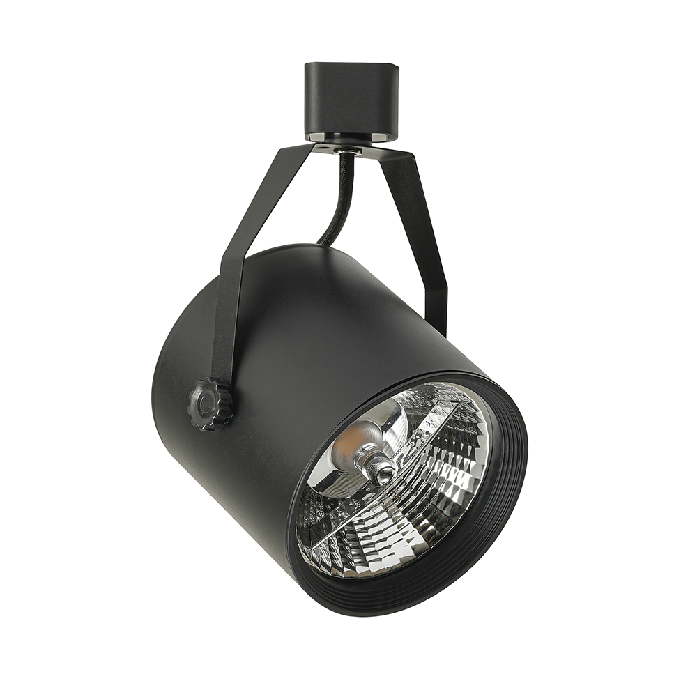 Spot para Trilho Nordecor Lille Preto AR111 Ø111x112x150mm 6860