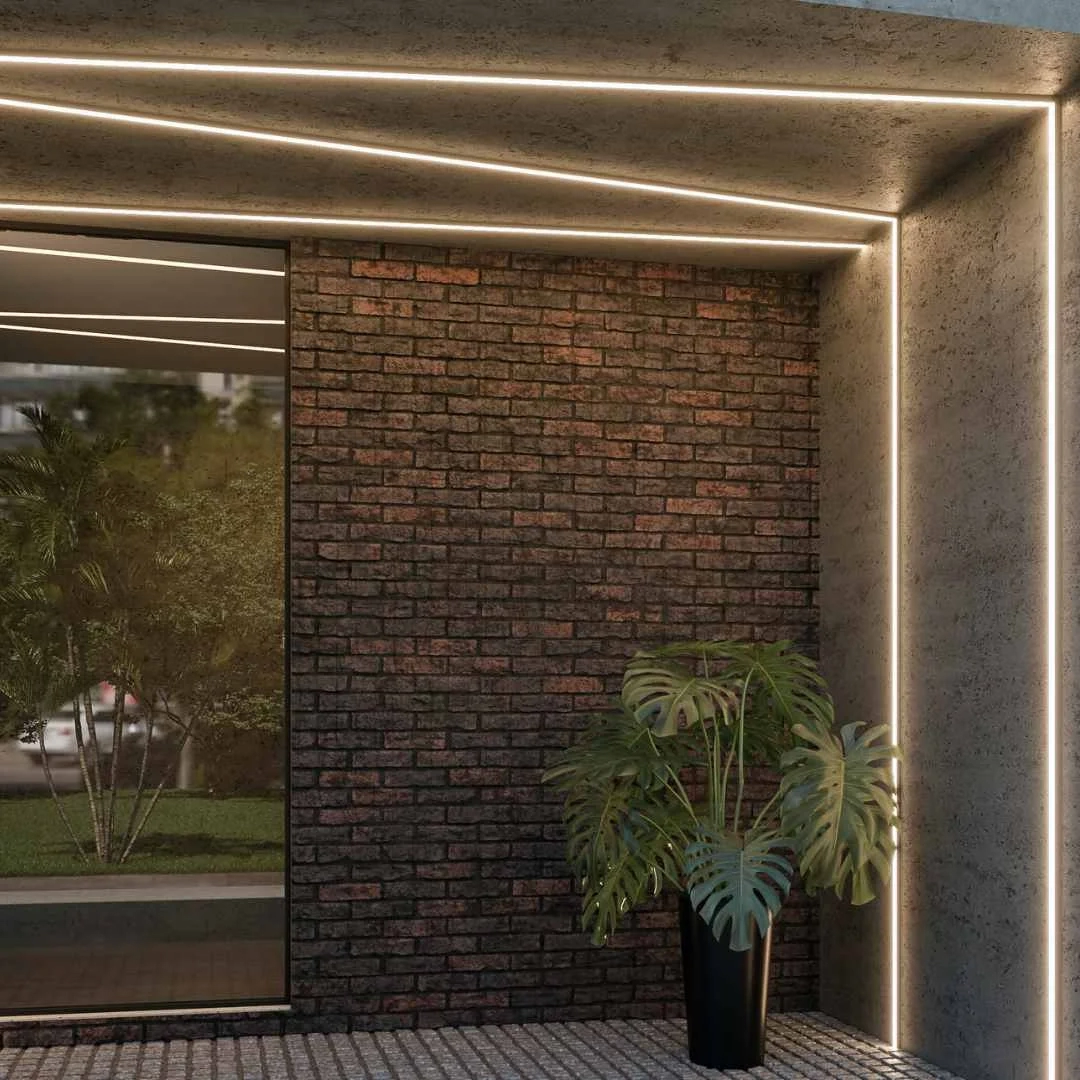 Sistema Usina Linear Sobrepor Polo (Somente Perfil) 35x32x1500mm 30690/1500