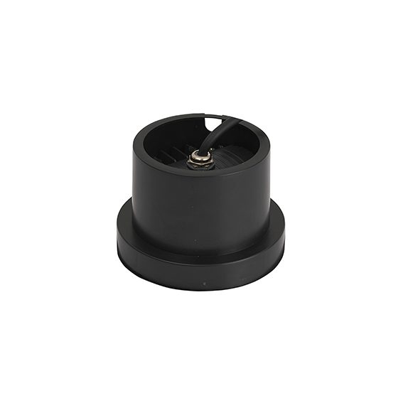 Embutido de Solo Nordecor Senf 15 watts 24° 2700K IP67 Preto Bivolt IRC90 Ø125x90mm 6850