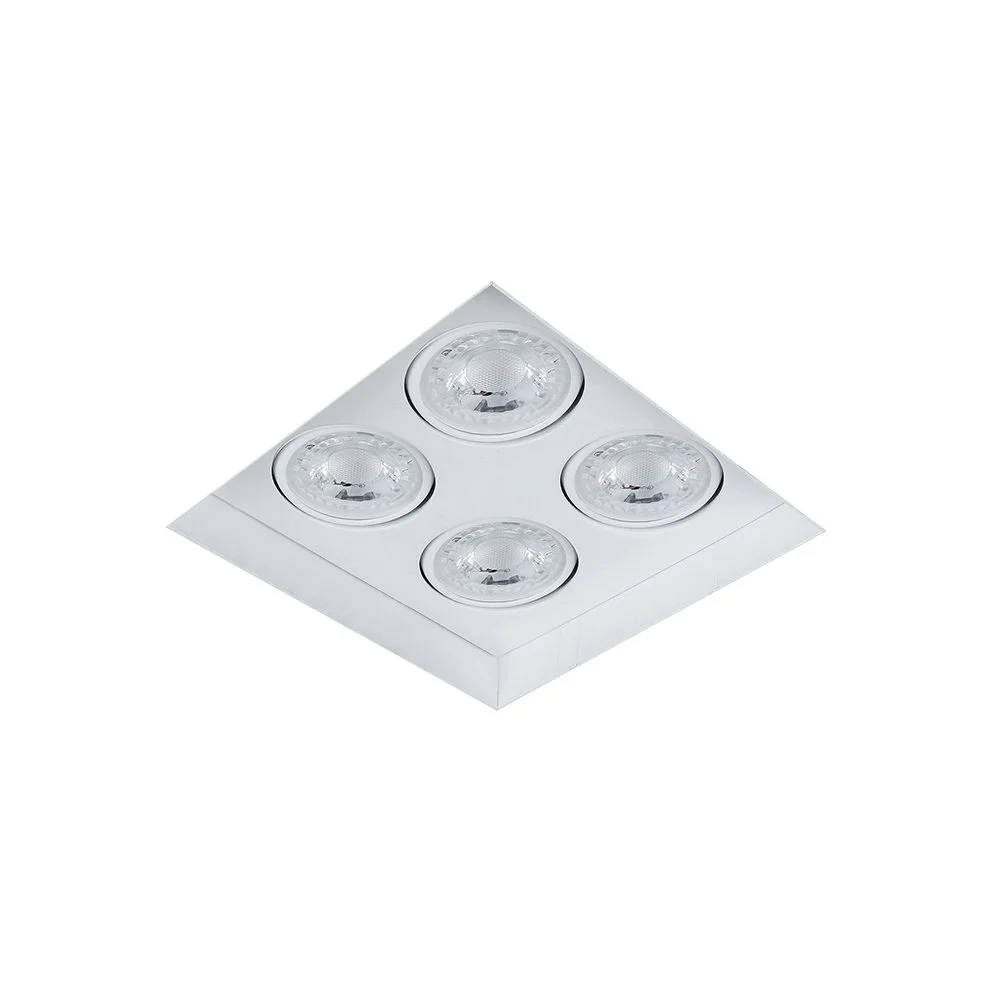 Embutido No Frame Usina Grid Quadrado 4L AR70 209X209mm NF 352 4P