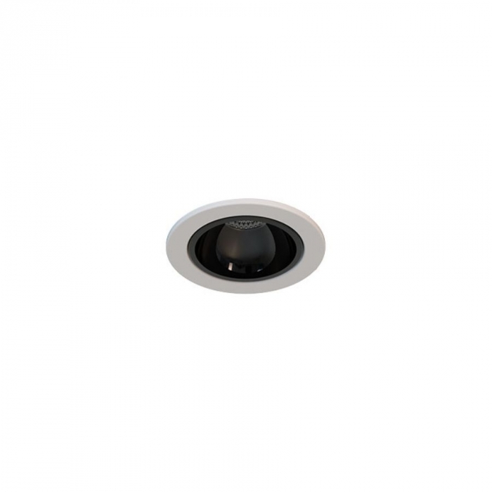 Luminária de Embutir Interlight Picco Pro Redondo 4 watts IRC95 IP40 Bivolt Ø43x43mm 4480