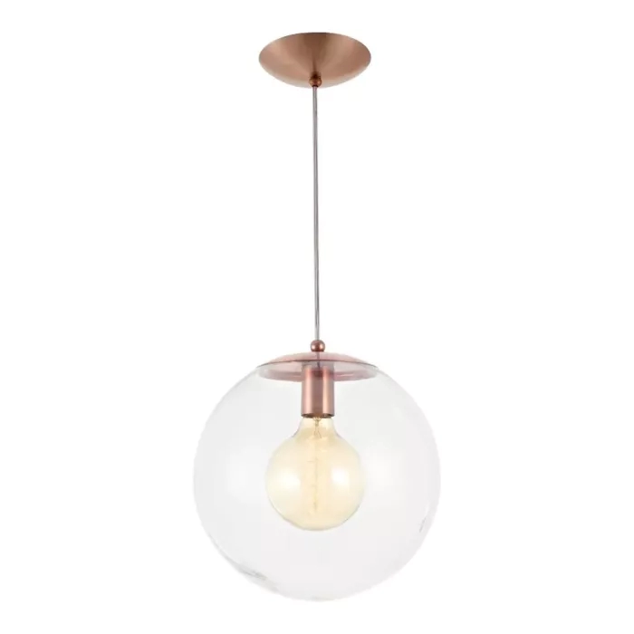 Pendente Madelustre Esphera Cristal 1L E27 Fio de 4 metros Ø300mm 2783/94/4M