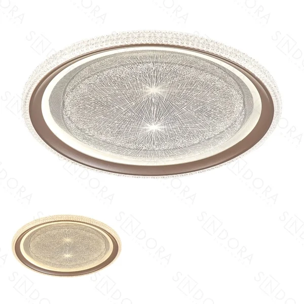 Plafon Sindora Metal Branco Acrílico 22 watts 3000K 4500K 6000K Ø300mm DCX02340