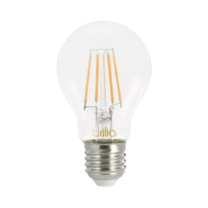 Lâmpada Brilia Bulbo Filamento E27 4,5 watts Âmbar Bivolt 280° Ø60x104mm 304062