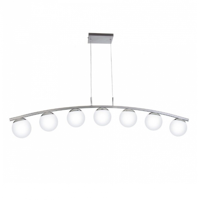 Pendente Old Artisan Jabuticaba 7L G9 1120x180x130mm Globo Ø120mm PD-5332 