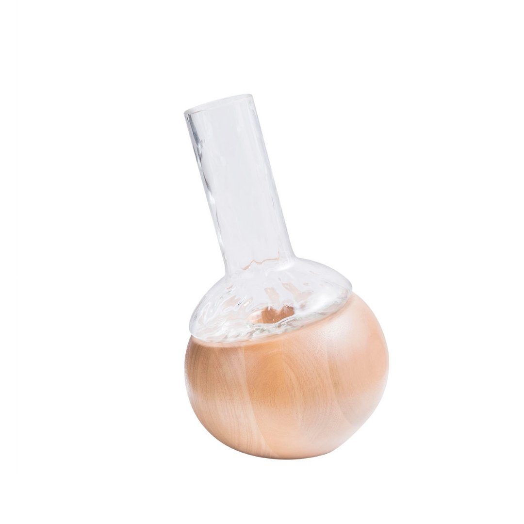 Vaso Madelustre Fusion Solitário Cristal Martelado 3404NA/CM