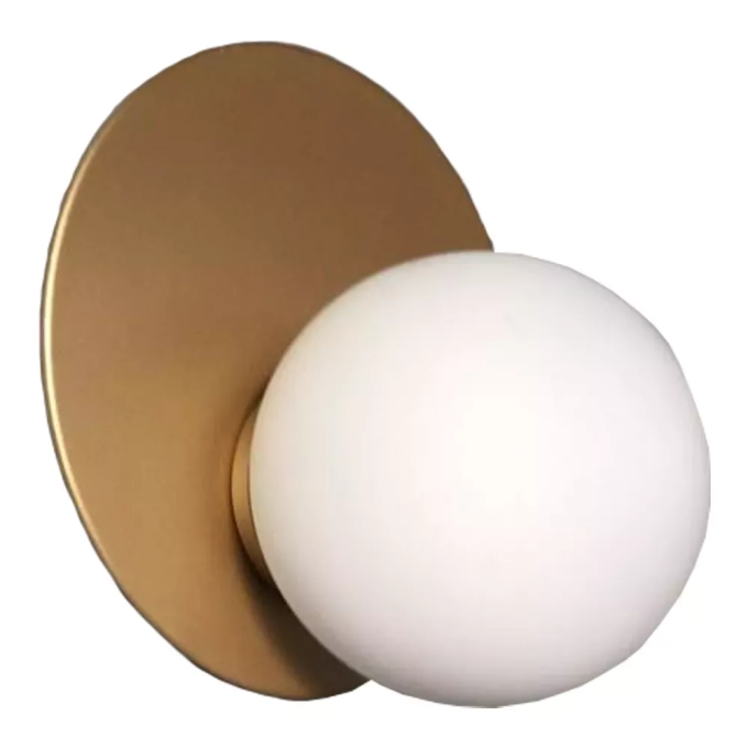 Arandela Old Artisan 1L G9 Ø150x140mm Globo Ø100mm AR-5524 