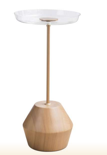 Mesa Madelustre Lateral Fler Natural 650mm 3408NA/CR