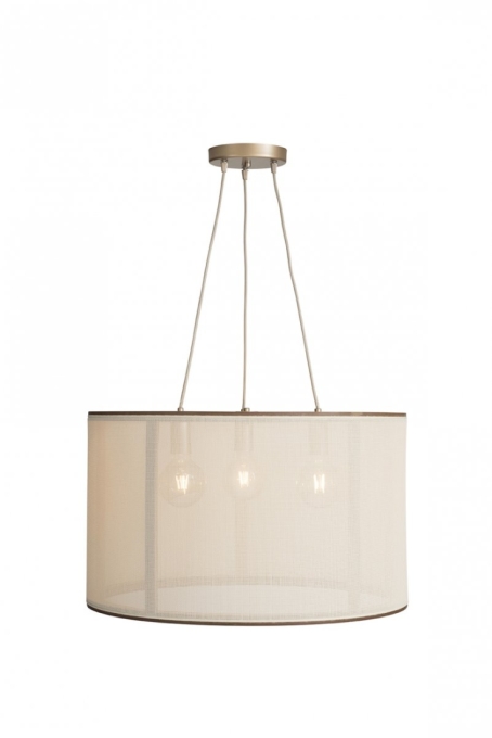 Pendente Madelustre Apollo Boucle Madeira Natural 3L E27 Ø650x390mm 3423/88