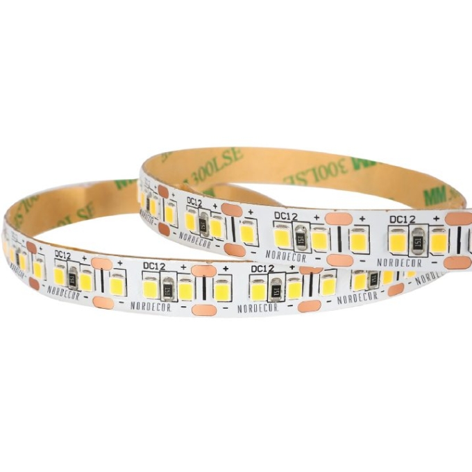 Fita LED Nordecor 11,5w/mt 138 leds IP20 8mm 12V 2700K (Rolo 5 metros) 7340