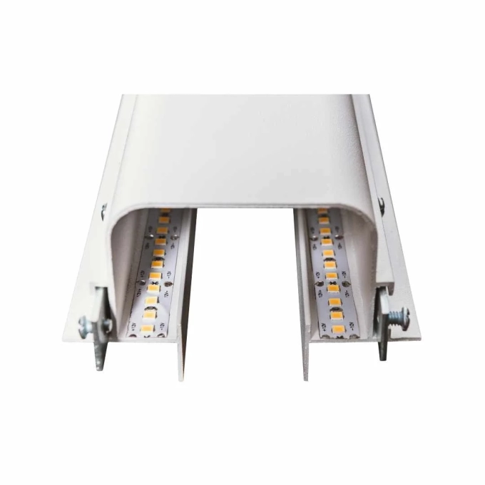Sistema Linear Usina No Frame Risk Branco (Somente Perfil) 82x55x2000mm 30755/2000