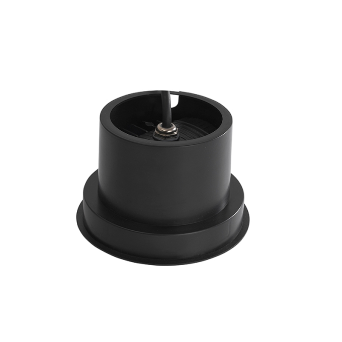 Embutido de Solo Nordecor Senf 20 watts 12° 2700K IP67 Preto Bivolt Ø133x100mm 6846