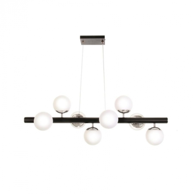 Pendente Old Artisan Jabuticaba Globo Ø120mm 8L G9 1200mm PD-5208/8 