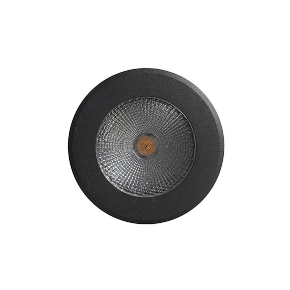 Embutido de Solo Nordecor Senf 15 watts 24° 2700K IP67 Preto Bivolt IRC90 Ø125x90mm 6850
