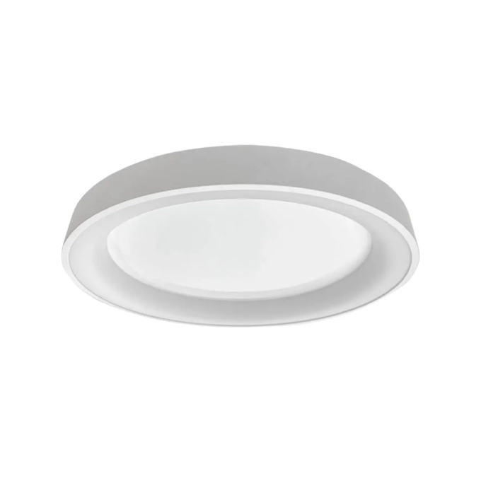 Plafon Sobrepor Opus LED Round Branco 28 watts 3000K Bivolt Ø380x65mm OPS 85476