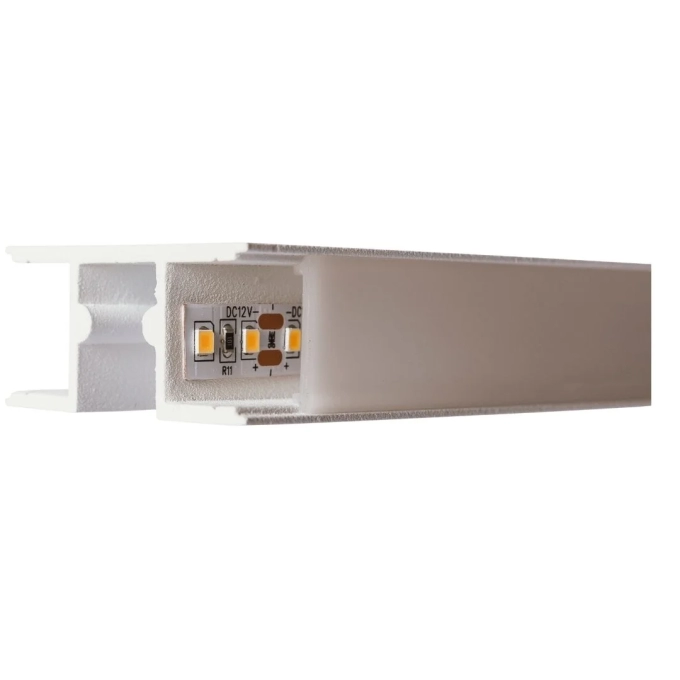 Sistema Usina Linear Sobrepor Double Difusor (Somente Perfil) 50x24x2500mm 30650/2500