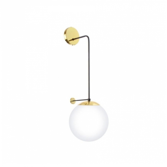 Arandela Old Artisan 1L E27 720x250x310mm Globo Ø250mm AR-5339 
