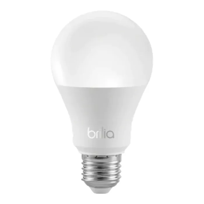 Lâmpada Led Brilia Bulbo E27 15 watts 6500K Bivolt 220° Ø60x118mm 307896